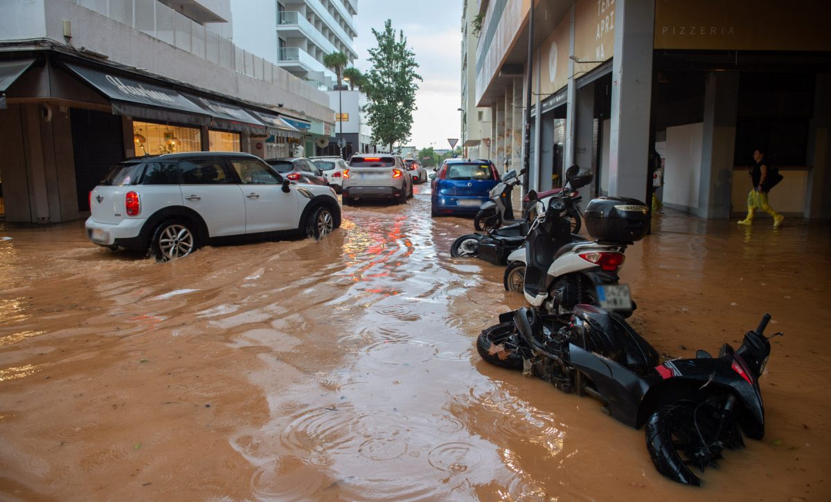 Ibiza y Formentera registran lluvias récord con hasta 254 l/m² en un solo día