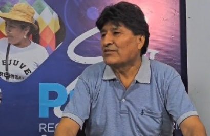 Evo Morales, expresidente de Bolivia