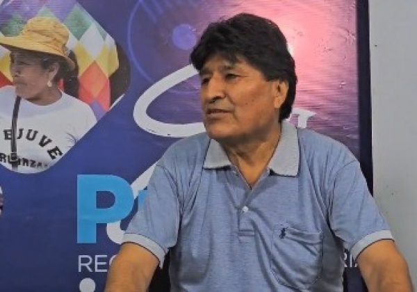 Evo Morales, expresidente de Bolivia