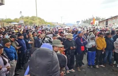 Exalcalde de Guaranda detenido por presunto financiamiento de bloqueos en paro nacional