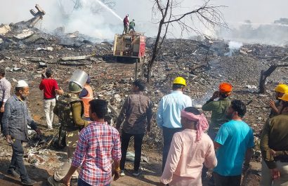 Explosión en fábrica de petardos deja 18 muertos en el oeste de India