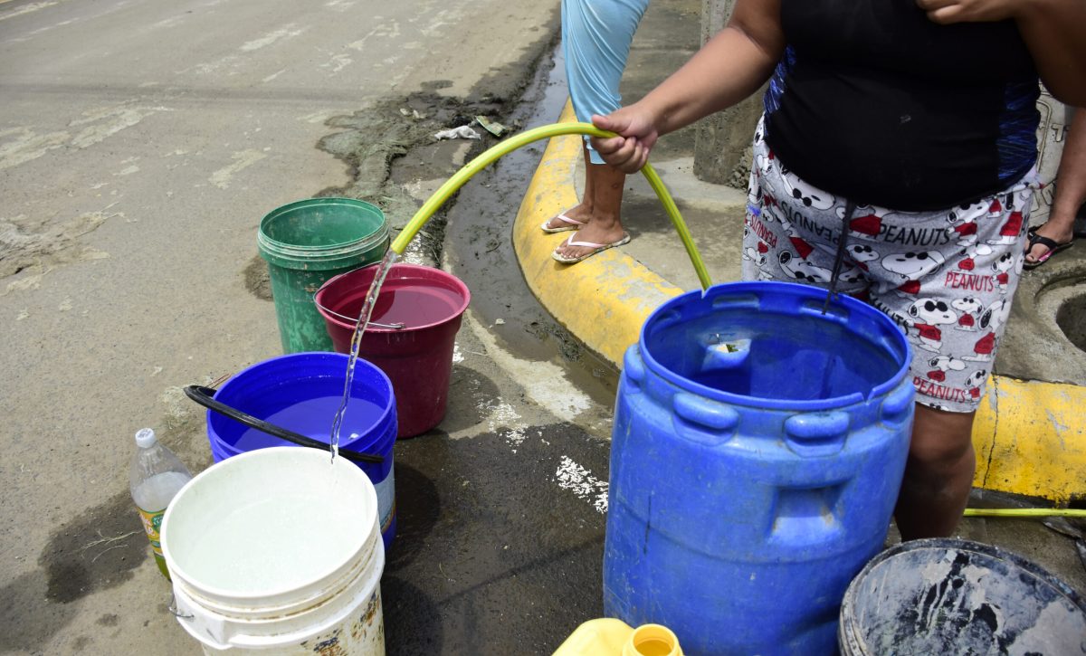 agua portoviejo lluvias planta cuatro esquinas
