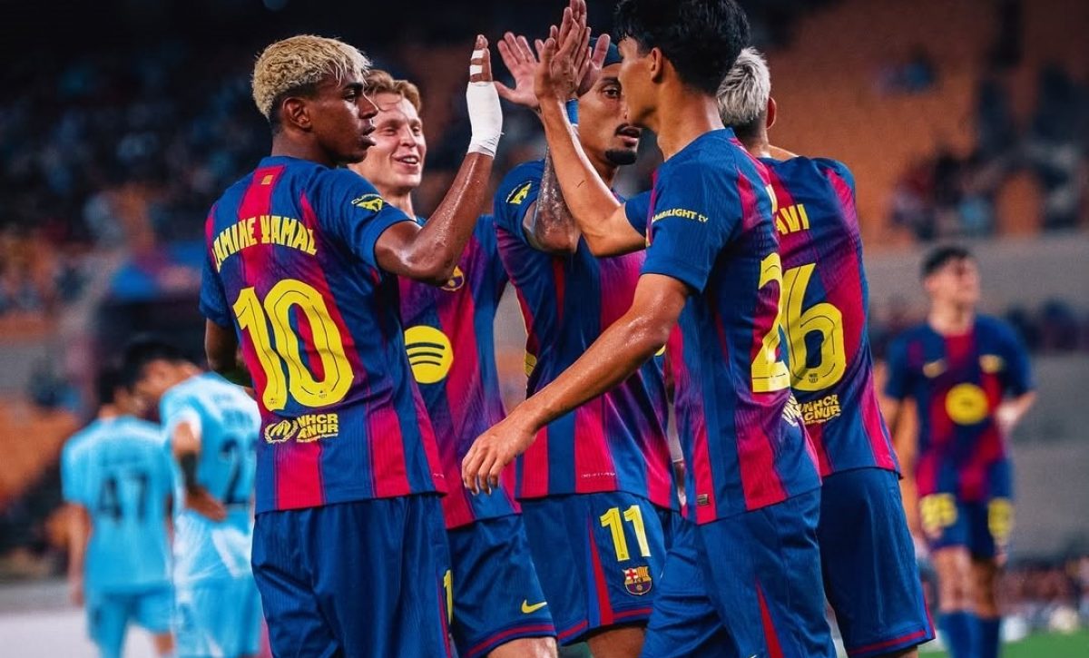 FC Barcelona cierra su gira asiática con un contundente 5-0 frente a Daegu FC