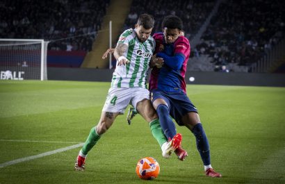 FC Barcelona empata 1-1 con Real Betis y sigue líder de LaLiga