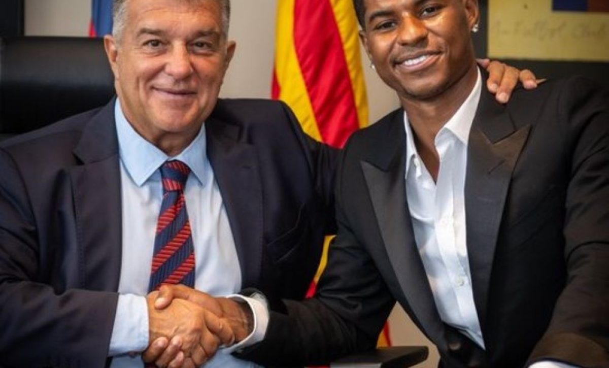 FC Barcelona oficializa el fichaje de Marcus Rashford hasta junio de 2026