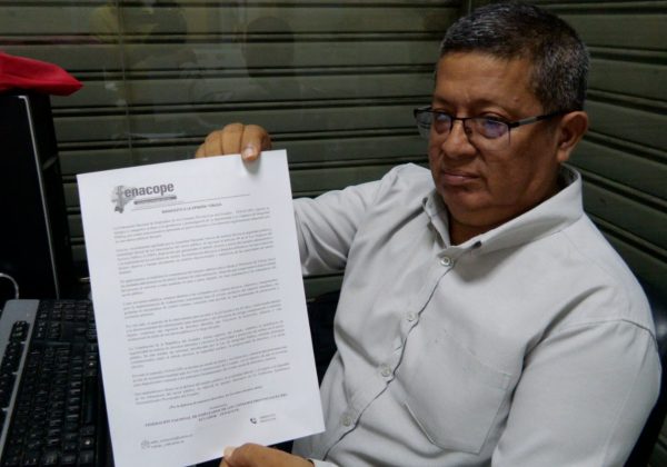 FENACOPE: "La Ley Orgánica de Integridad Pública es un retroceso en los derechos de los funcionarios públicos"