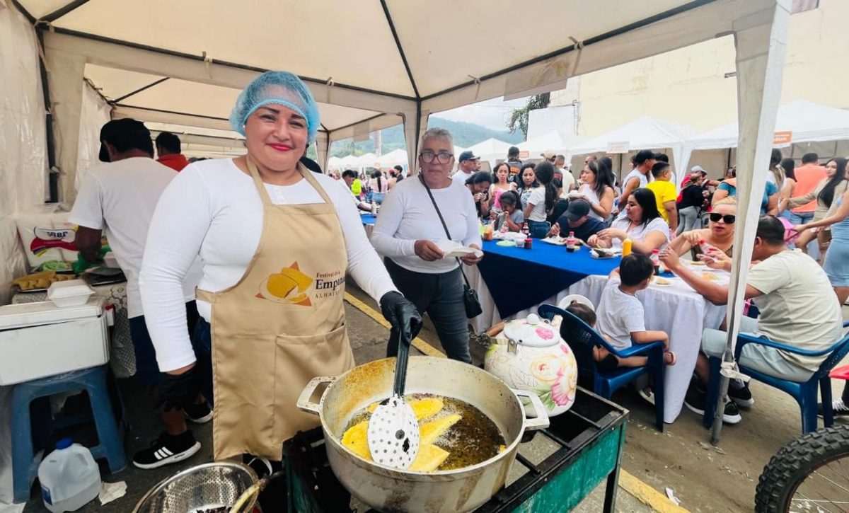 Más de 5 mil empanadas se lograron comercializar en el festival.