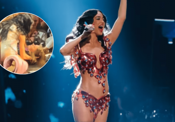 Fanática se desmaya poco antes de cantar junto a Katy Perry en un concierto