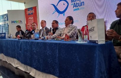 En Manta se efectuó el lanzamiento de la agenda del Segundo Festival Mundial del Atún.