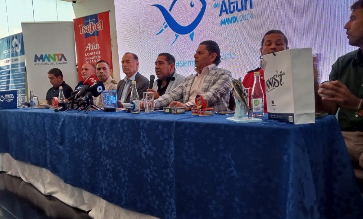 En Manta se efectuó el lanzamiento de la agenda del Segundo Festival Mundial del Atún.