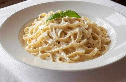 El fetuccini Alfredo es un clásico de la comida italiana.