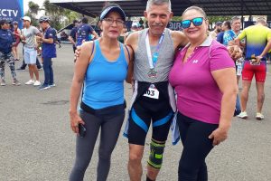 Fidel Cevallos tuvo una excelente participación en la competencia de Ironman 2022 organizada por la FAE de Manta.