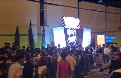 Fiesta de novatada en Raffaello Santi de Portoviejo genera caos por aglomeración