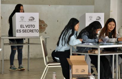 Fin de la jornada de votación Se cierran los 4.349 recintos electorales en Ecuador