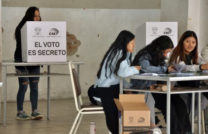 Fin de la jornada de votación Se cierran los 4.349 recintos electorales en Ecuador