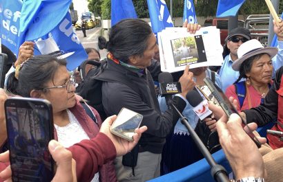 Fiscalía investigará denuncia de Yaku Pérez contra Daniel Noboa y su esposa por supuestos vínculos con minera