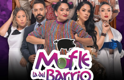 Flor María Palomeque protagoniza la nueva telenovela 'Mofle la del barrio'.