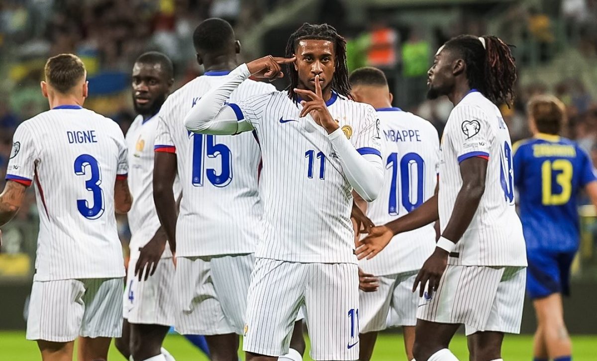 Francia inicia clasificación al Mundial 2026 con triunfo ante Ucrania.