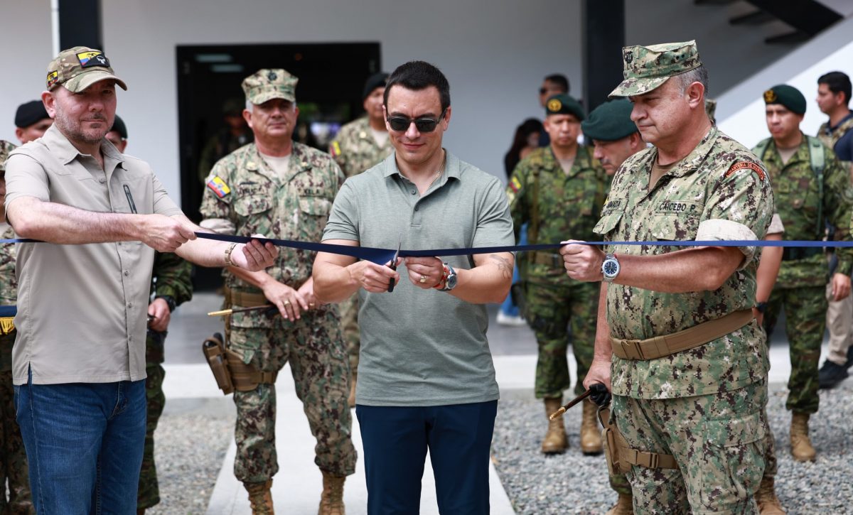 Fuerzas Armadas en Esmeraldas reciben nuevas infraestructuras de descanso