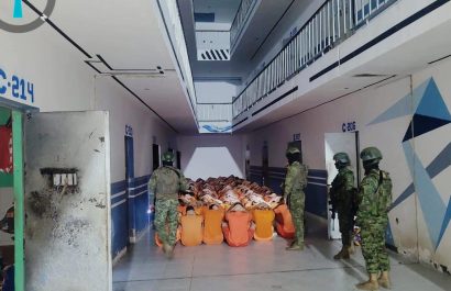 Fuerzas Armadas reubican a más de 7.000 privados de libertad en Penitenciaría del Litoral