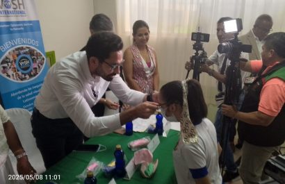 Fundaciones Vosh, San Jorge y la UTM entregan 10 pares de lentes a niños vulnerables