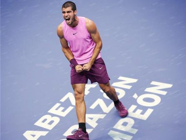El número uno del tenis, el español Carlos Alcaraz