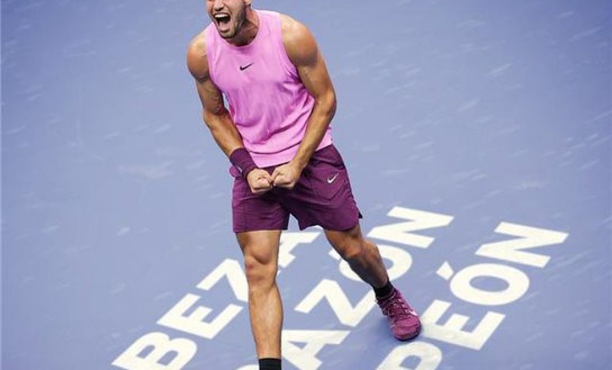 El número uno del tenis, el español Carlos Alcaraz