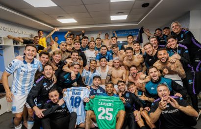 Racing accedió a la semifinal de la Copa Libertadores 2025. FOTO: @RacingClub.