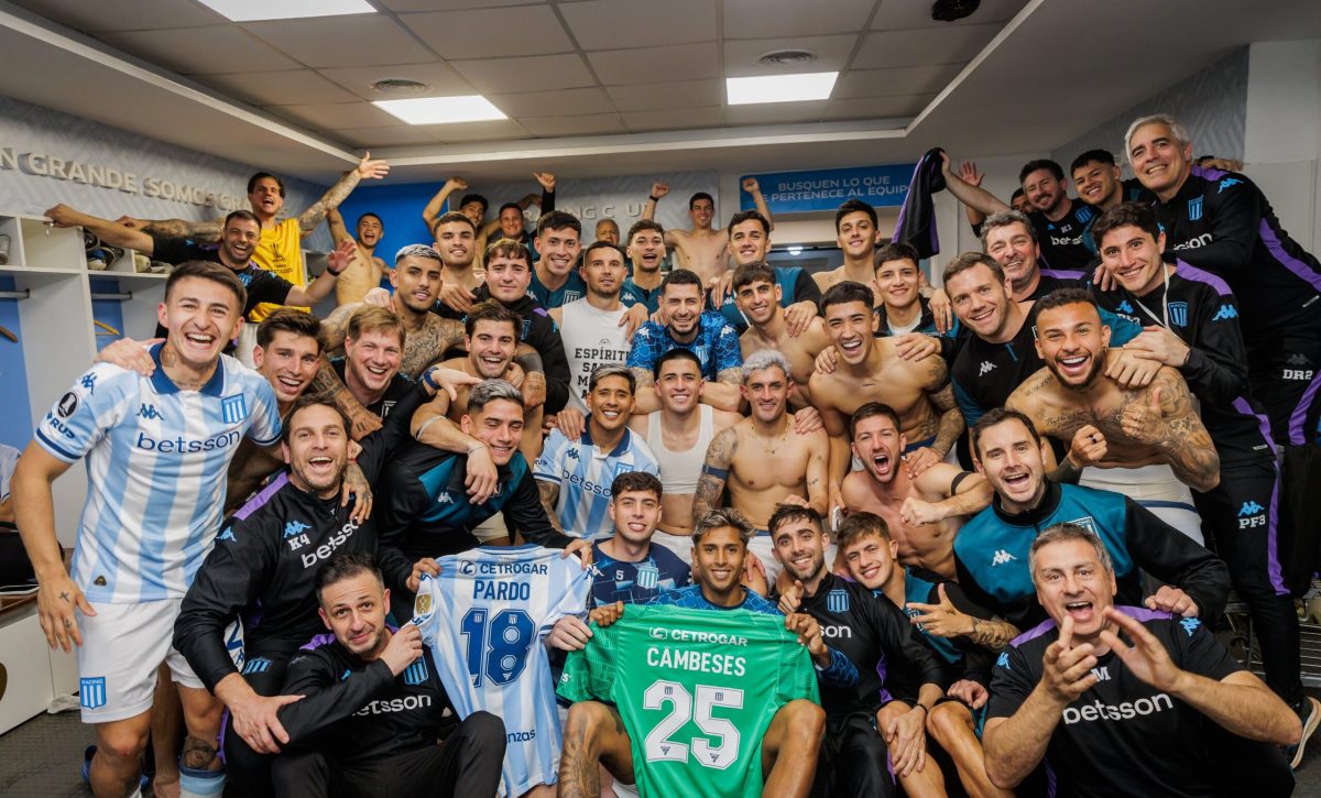 Racing accedió a la semifinal de la Copa Libertadores 2025. FOTO: @RacingClub.