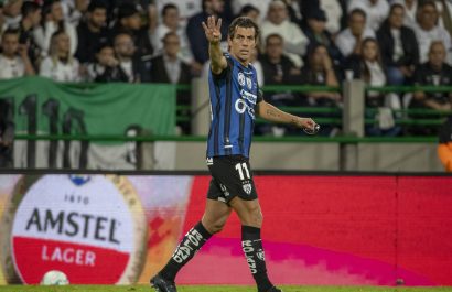 Michael Hoyos anotó un doblete, en la victoria 0-2 de Independiente del Valle sobre Once Caldas. FOTO: @Sudamericana.