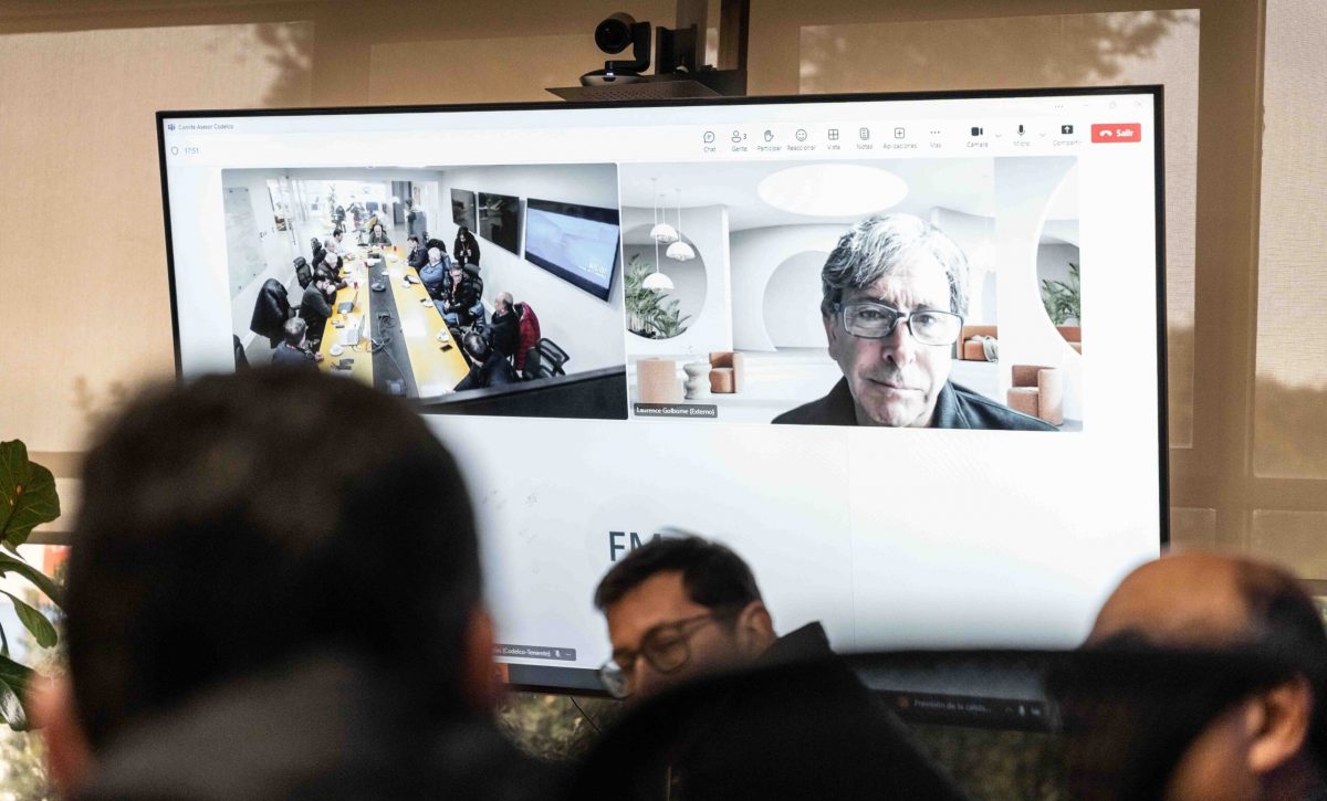 Fotografía del Gabinete de crisis tras derrumbe de mina La Teniente, en Chile. FOTO: Europa Press, remitida por HANDOUT - CODELCO