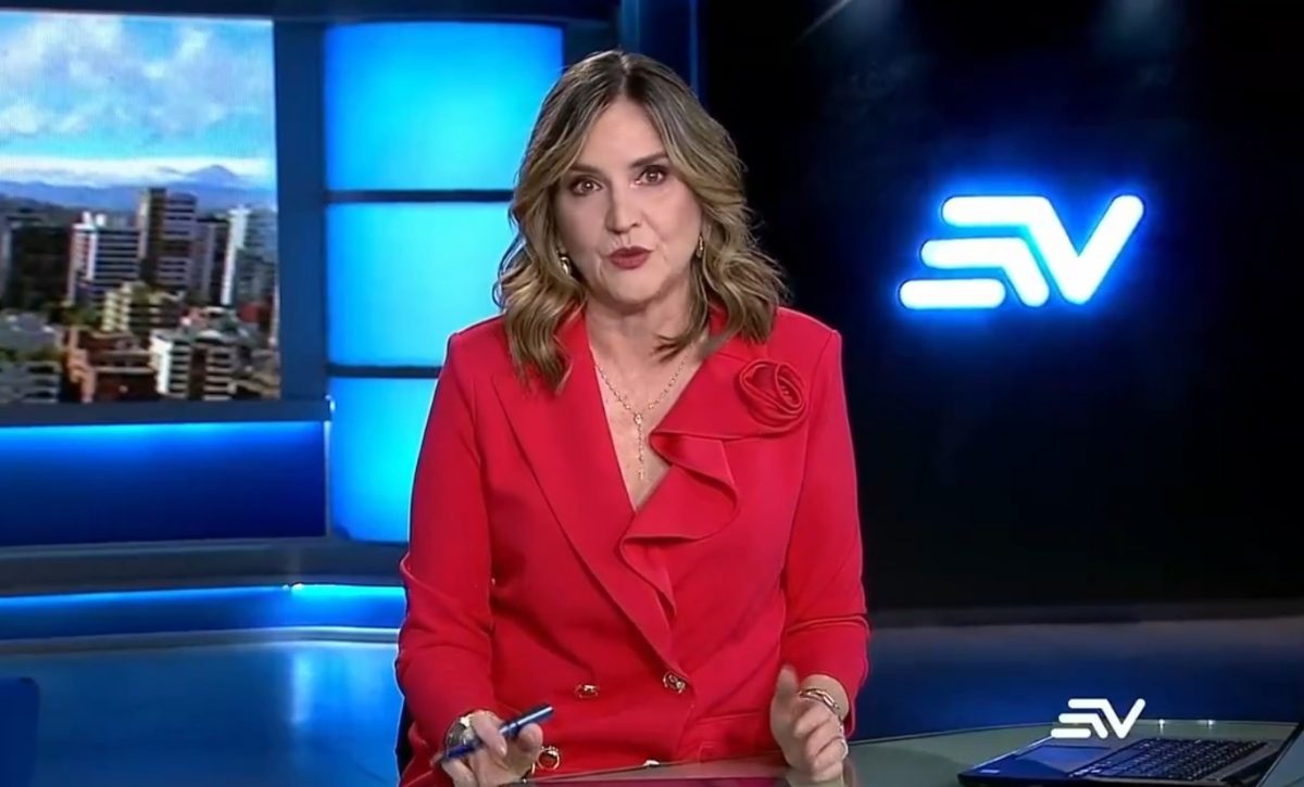 Gabriela Baer se despide de Ecuavisa tras 25 años de trayectoria periodística
