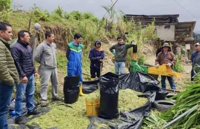 Ganaderos de Loja se preparan contra la sequía con una técnica milenaria