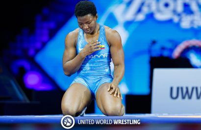 Génesis Reasco, campeona mundial de lucha, llegará este sábado a Portoviejo