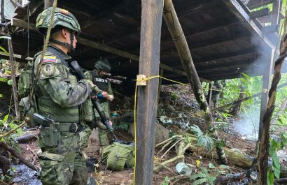 Laboratorios de droga en la frontera norte