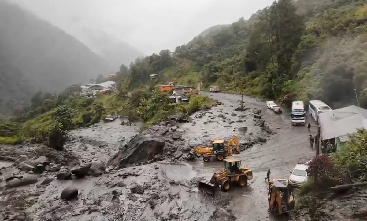 Gobierno de Ecuador activa plan de emergencia tras intensas lluvias en Zamora Chinchipe, Napo, Morona Santiago y Azuay