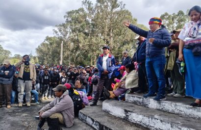 Gobierno e indígenas a punto de firmar acuerdo para finalizar paro por alza del diésel