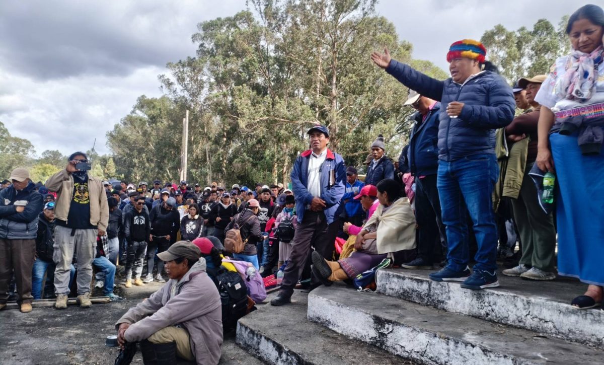 Gobierno e indígenas a punto de firmar acuerdo para finalizar paro por alza del diésel