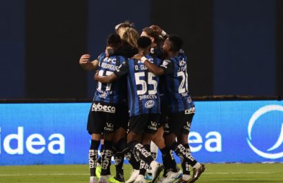 Gol de Spinelli da ventaja a IDV frente a Mushuc Runa en octavos