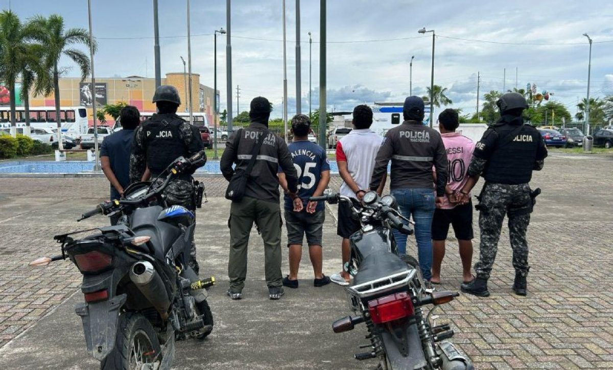 Golpe a Los Choneros en Los Ríos ocho detenidos por secuestro y extorsión