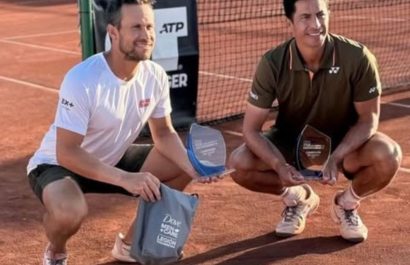 Gonzalo Escobar junto al mexicano Miguel Reyes Varela logró el título en dobles en el Challenger 75 de Antofagasta..
