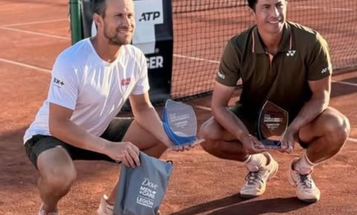 Gonzalo Escobar junto al mexicano Miguel Reyes Varela logró el título en dobles en el Challenger 75 de Antofagasta..