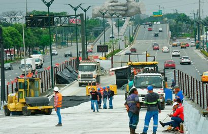El viaducto de la avenida de Las Américas mide 314 metros de largo y 14,8 metros de ancho. Su entrega, programada para mayo de 2025