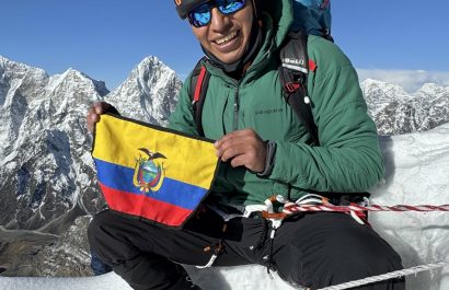 ¡Un policía ecuatoriano en la cima del mundo! Patricio Arévalo conquistó el Everest sin oxígo suplementario¡Un policía ecuatoriano en la cima del mundo! Patricio Arévalo conquistó el Everest sin oxígo suplementario