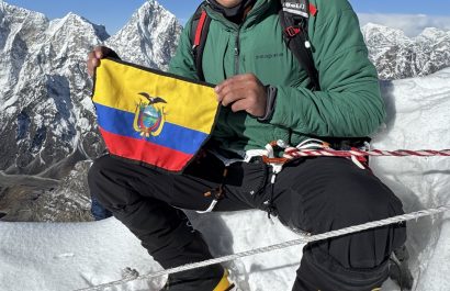 ¡Un policía ecuatoriano en la cima del mundo! Patricio Arévalo conquistó el Everest sin oxígo suplementario¡Un policía ecuatoriano en la cima del mundo! Patricio Arévalo conquistó el Everest sin oxígo suplementario
