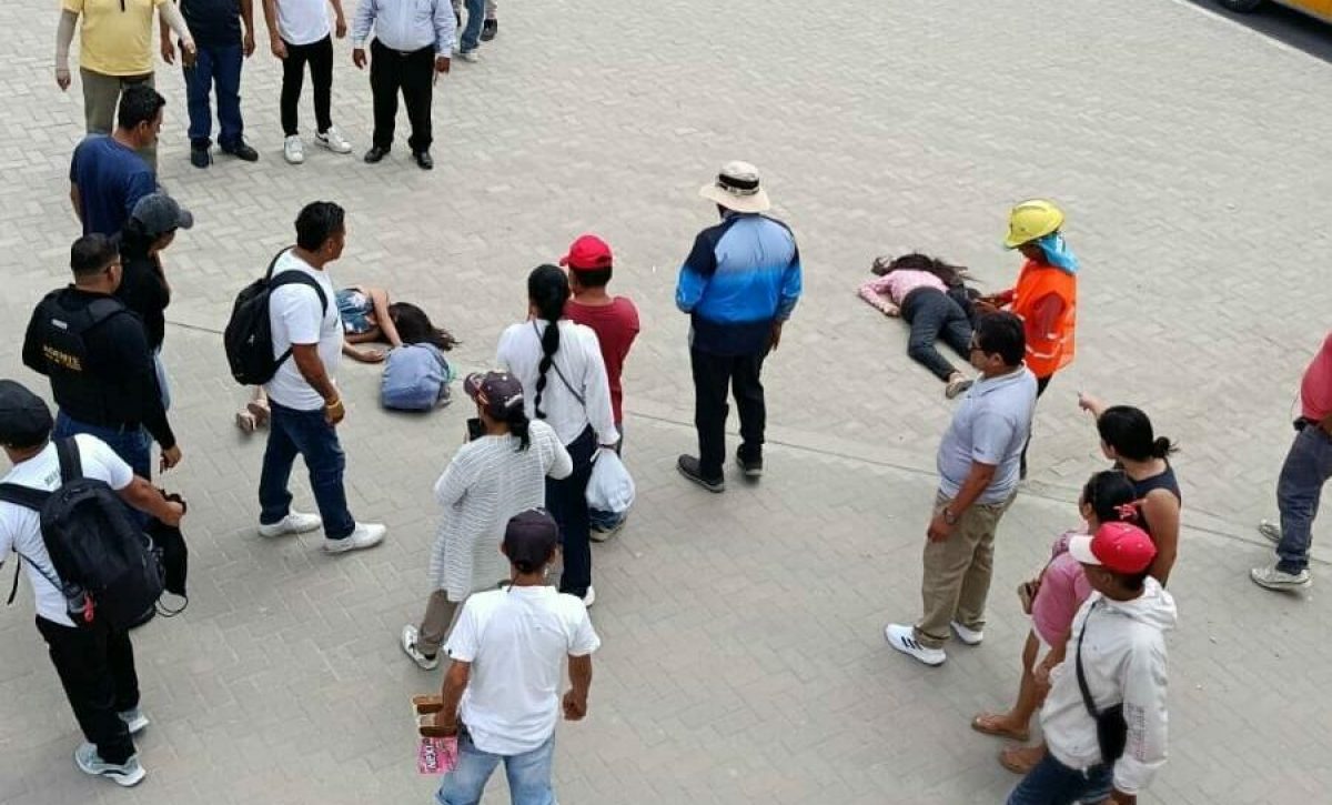 Embarazada baleada afuera de universidad en Santa Elena