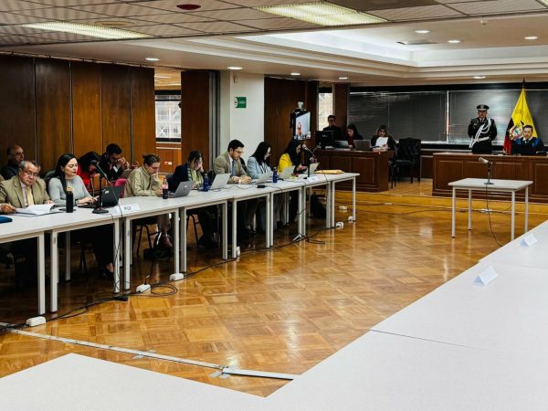El juez Marco Aguirre, reinstaló audiencia preparatoria de juicio por el caso Reconstrucción.
