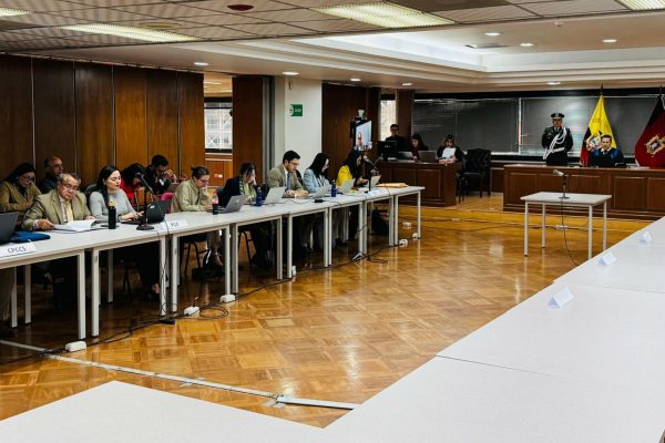 El juez Marco Aguirre, reinstaló audiencia preparatoria de juicio por el caso Reconstrucción.