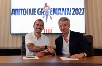 Griezmann extiende su contrato con Atlético de Madrid hasta el 2027
