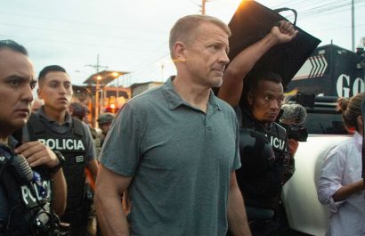 Erik Prince, exmilitar estadounidense y fundador de Blackwater, estuvo en el país el 5 de abril del 2025.